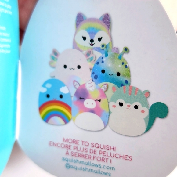 ARCHIE 🦎 HTF Rainbow Axolotl Clip Original Squishmallows by Kelly Toy Clip - Picture 5 of 8